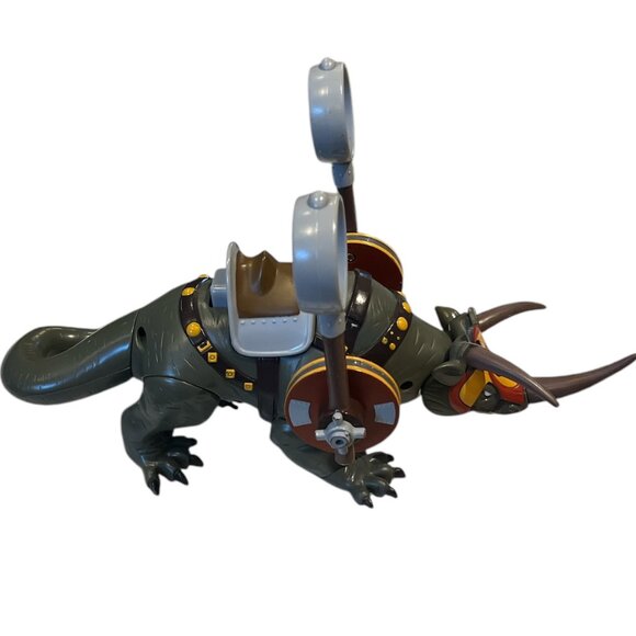 MATTEL AVATAR Fire Attack Rhino Action Figure The Last Airbender Toy NO ROCKS - Picture 2 of 5